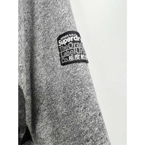 Super Dry The Orange Label Urban Co. Men's Gray Camo Sweatshirt Size Medium - Picture 5 of 9